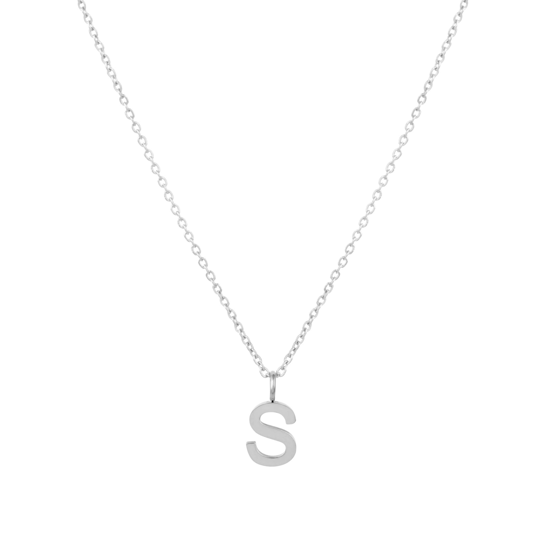 Collier avec initiales
