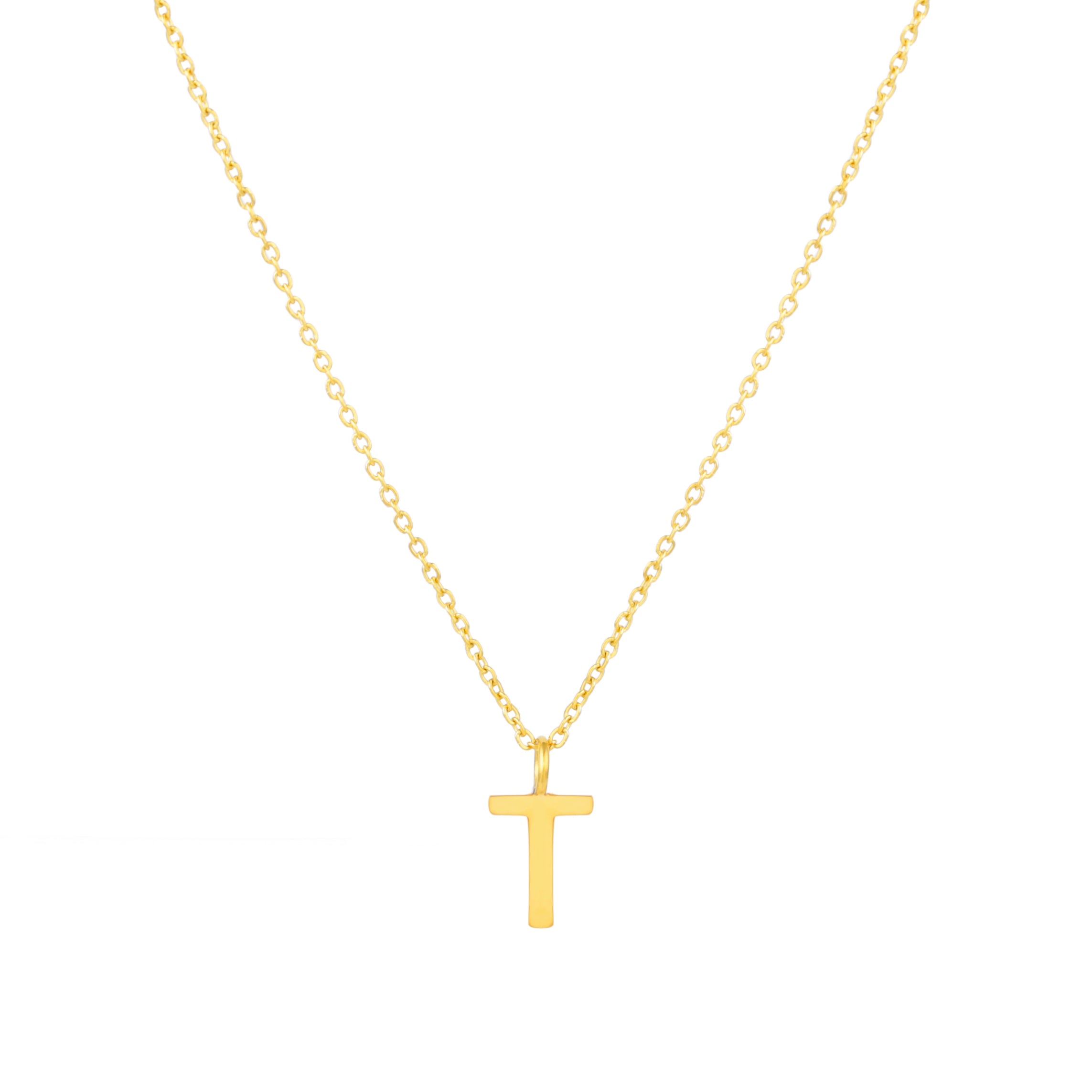 Collier avec initiales