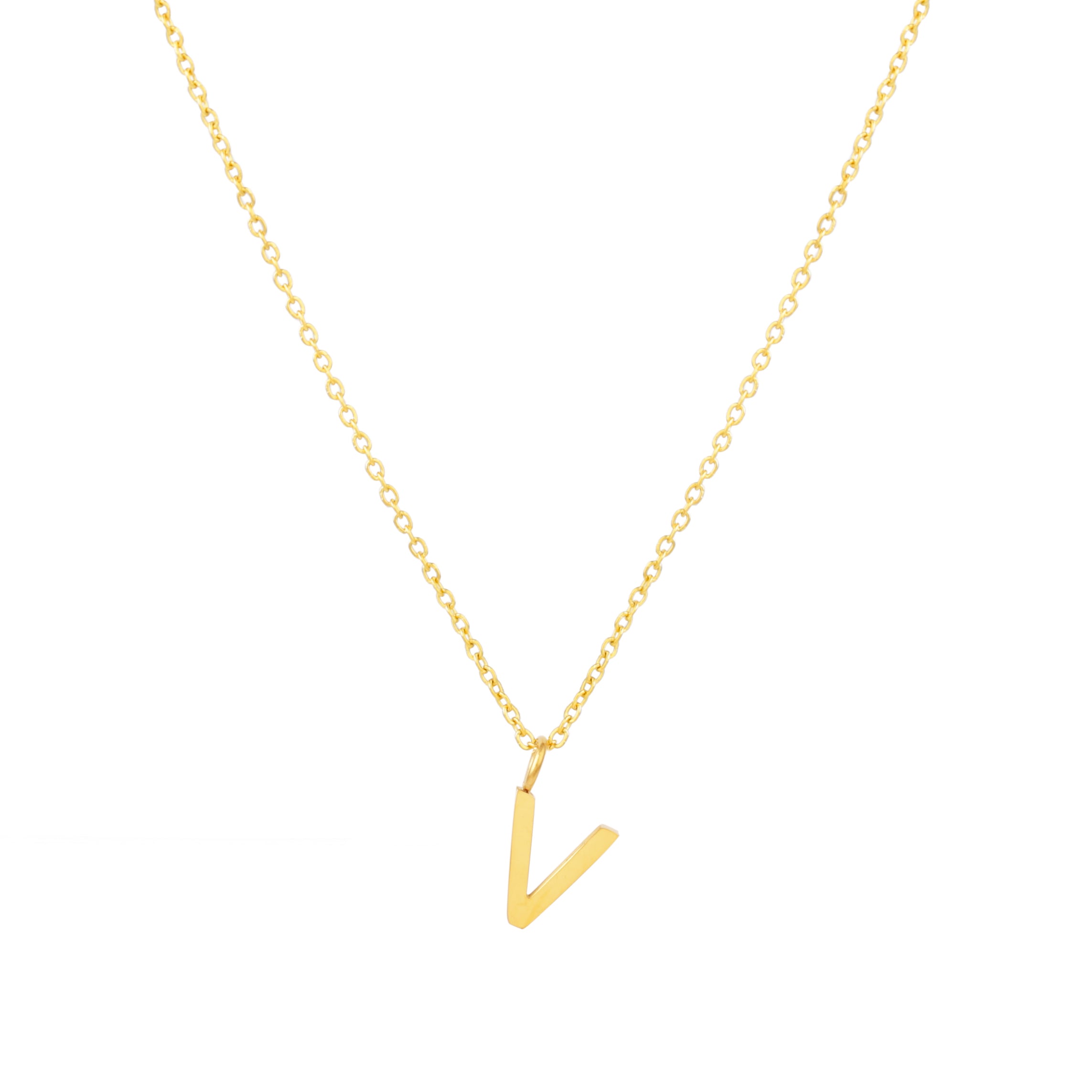Collier avec initiales