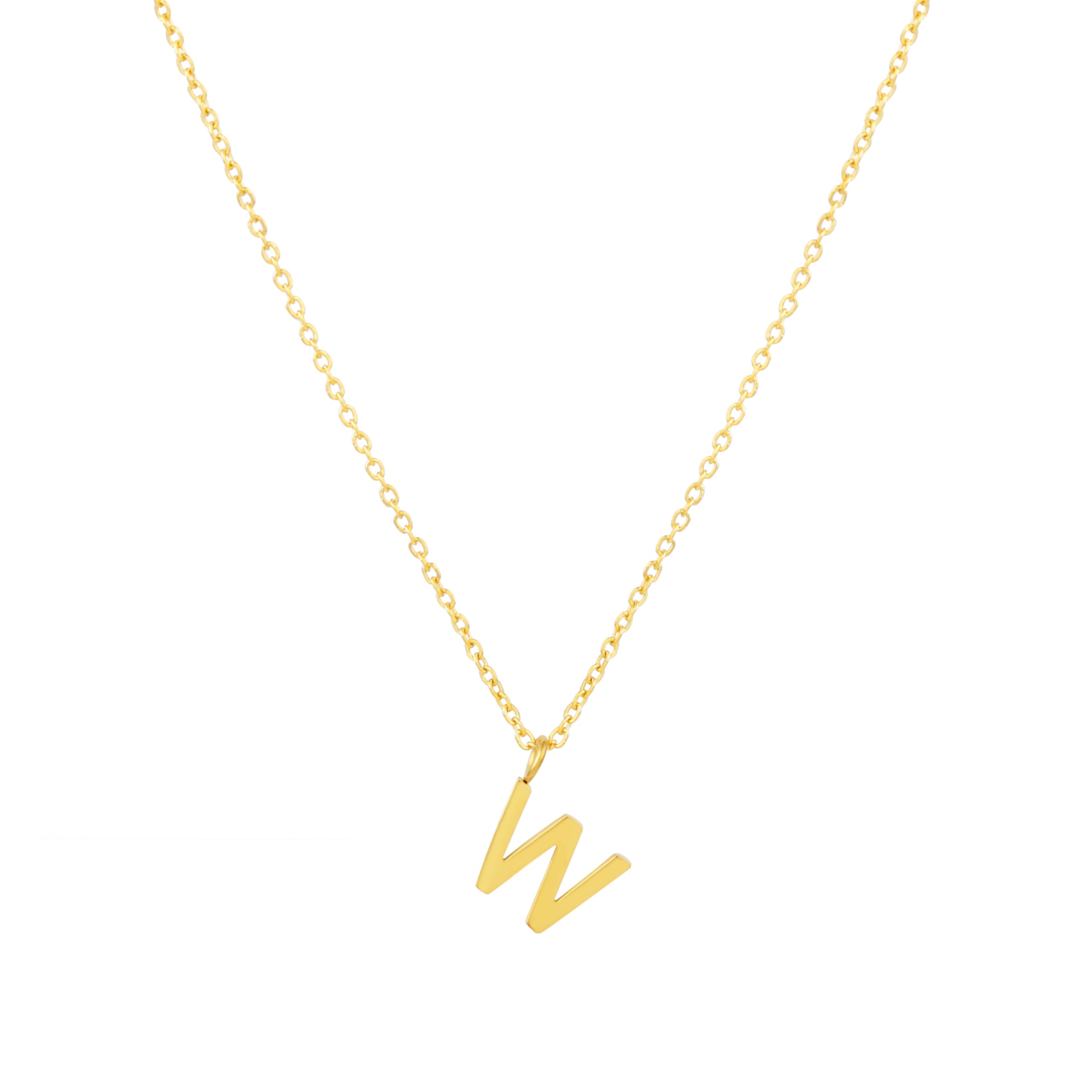 Collier avec initiales