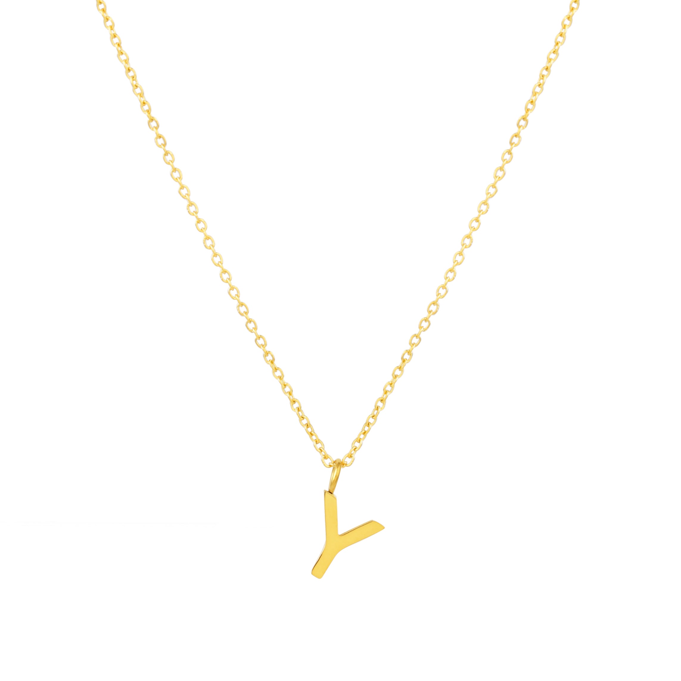 Collier avec initiales