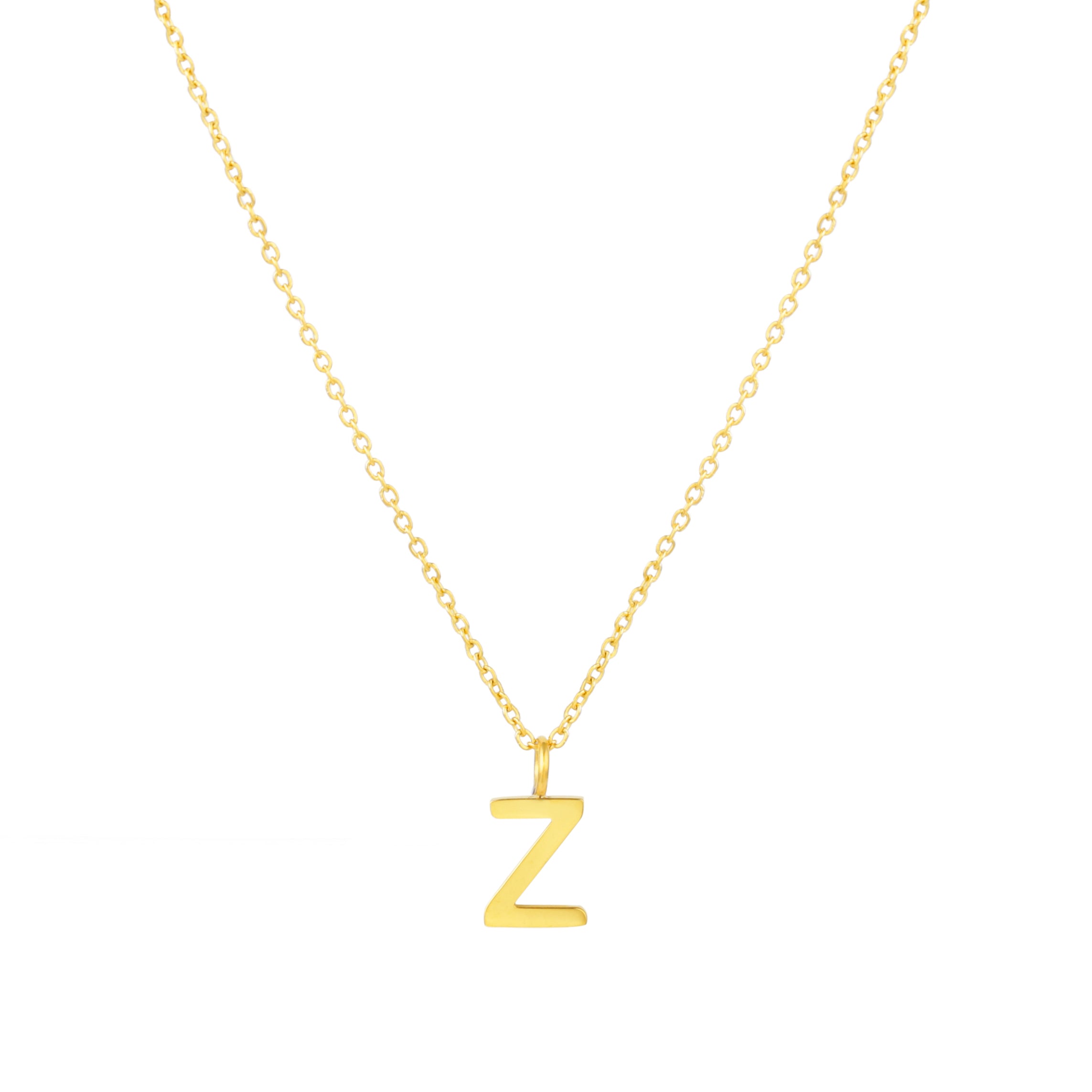 Collier avec initiales