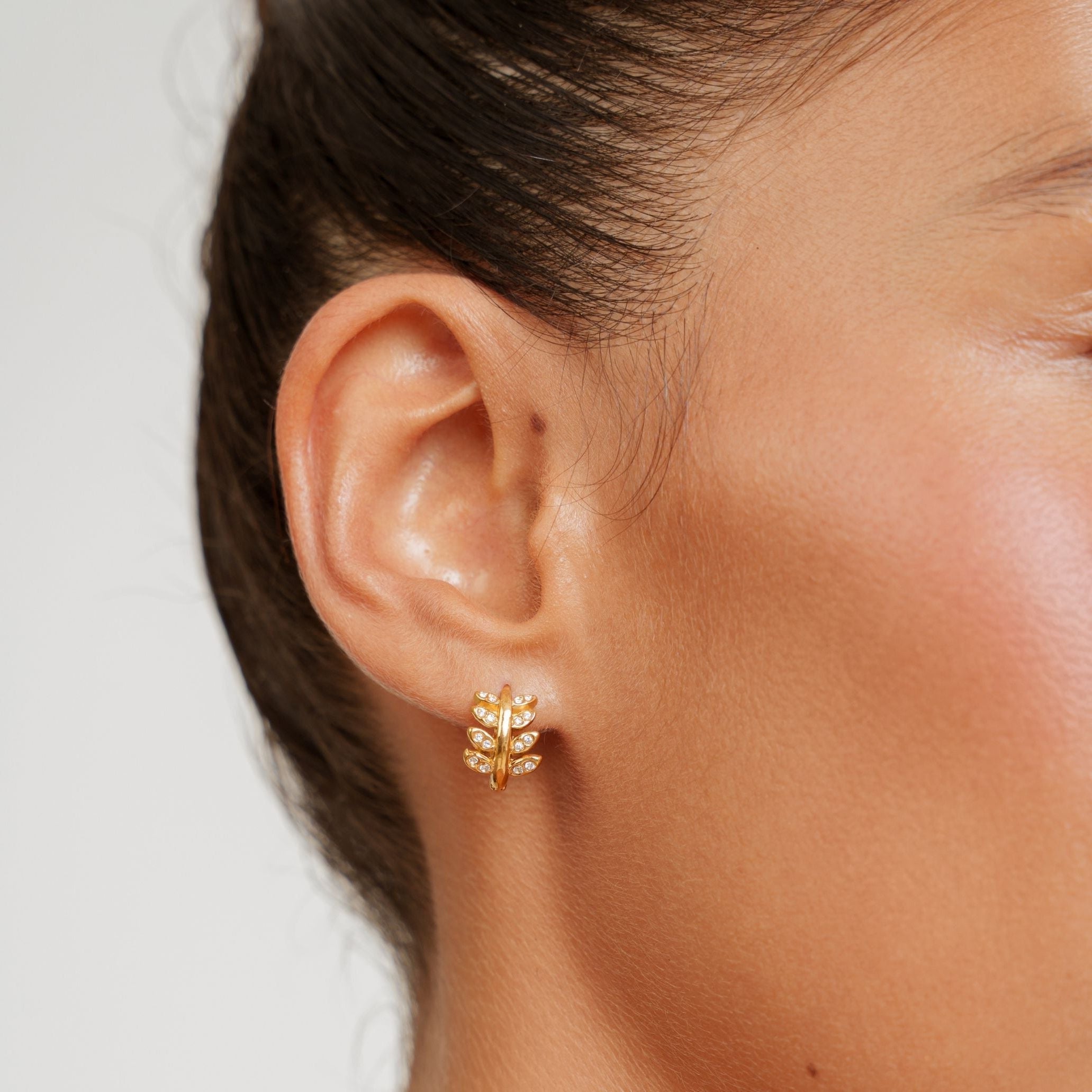 Boucles d'oreilles Laurier