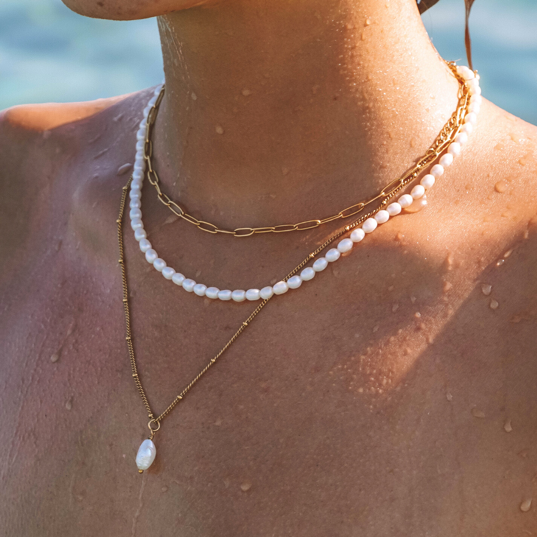 "Choker" en Papierclip Cozumel
