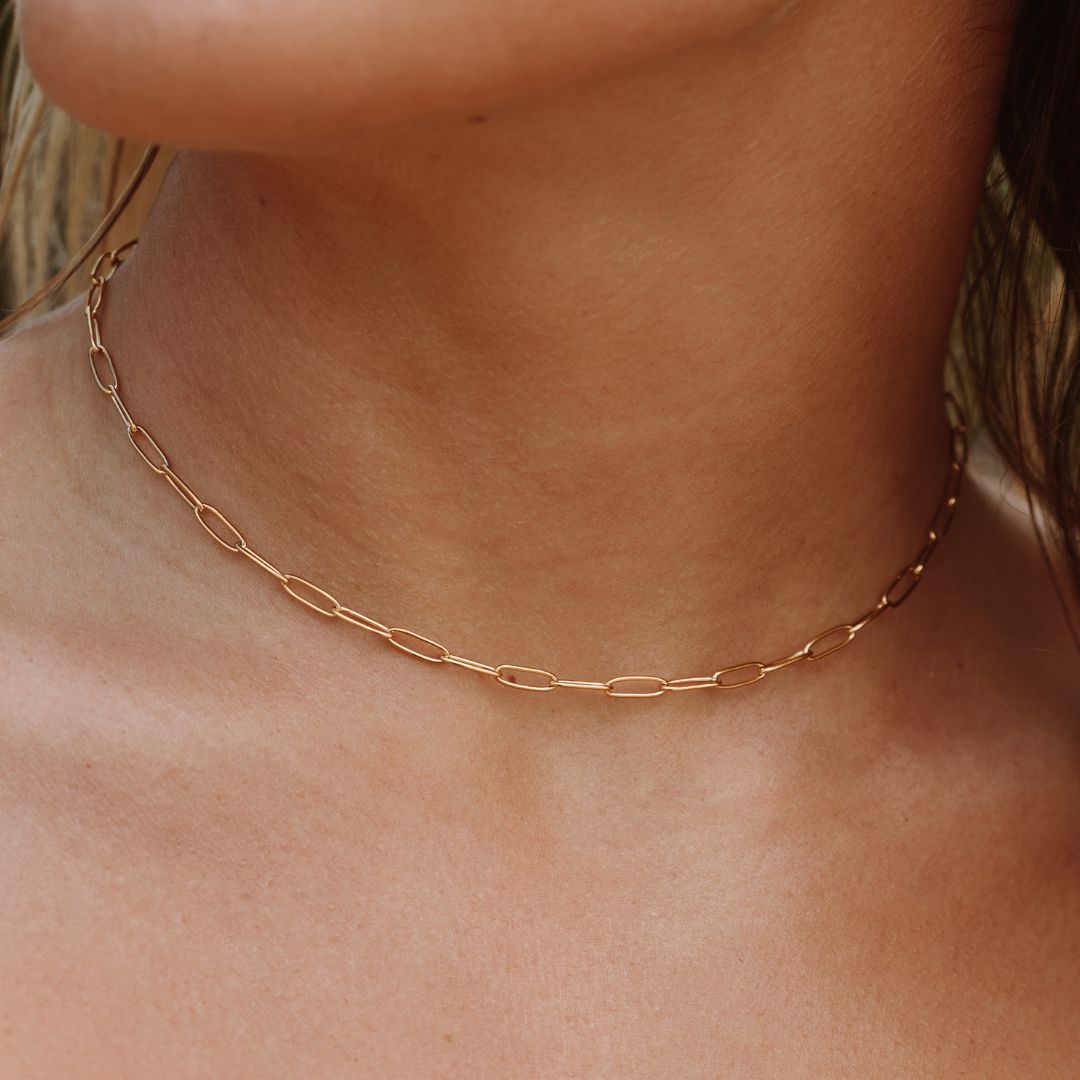 "Choker" en Papierclip Cozumel