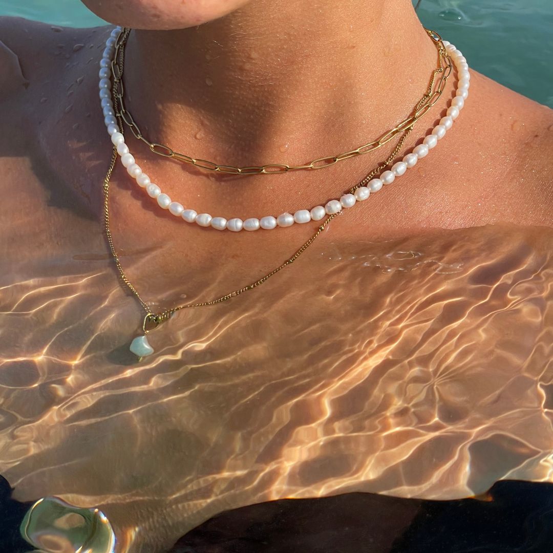 "Choker" en Papierclip Cozumel