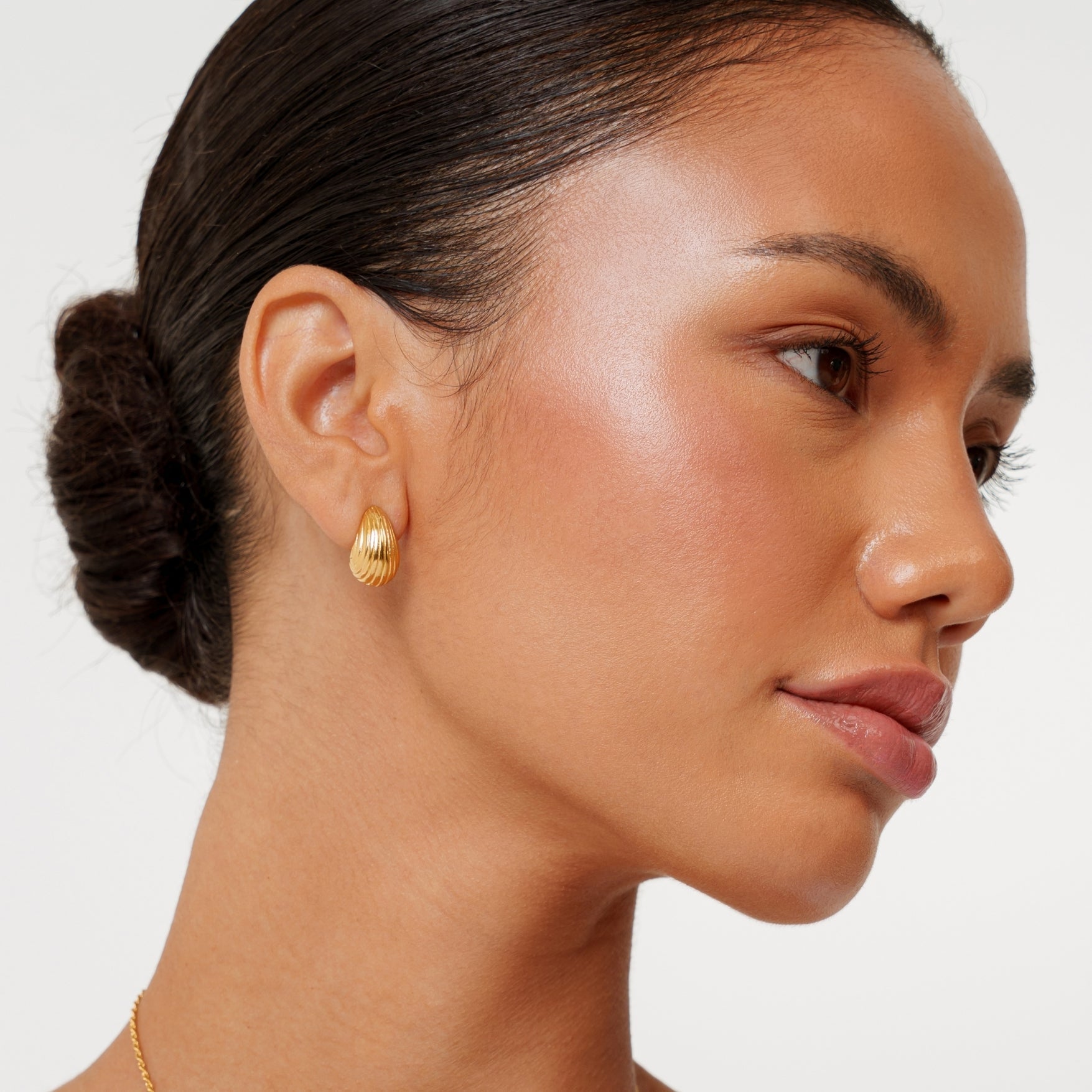 Boucles d'oreilles striées