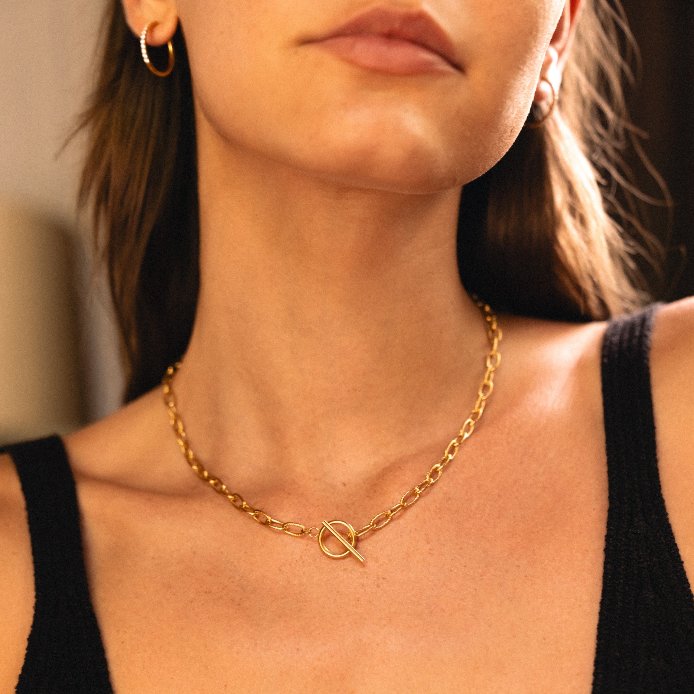 Choker Paperclip Toggle