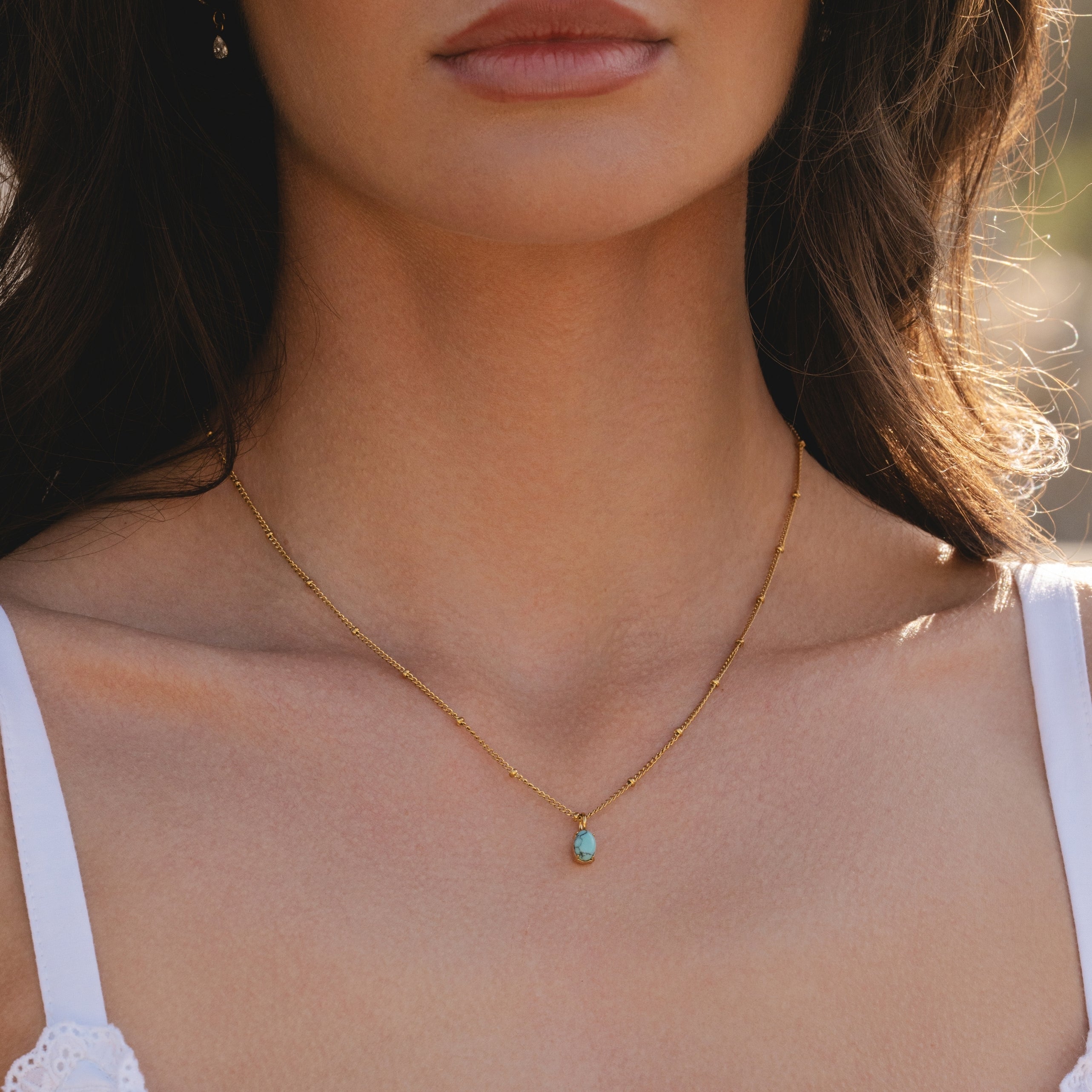 Pendentif Turquoise