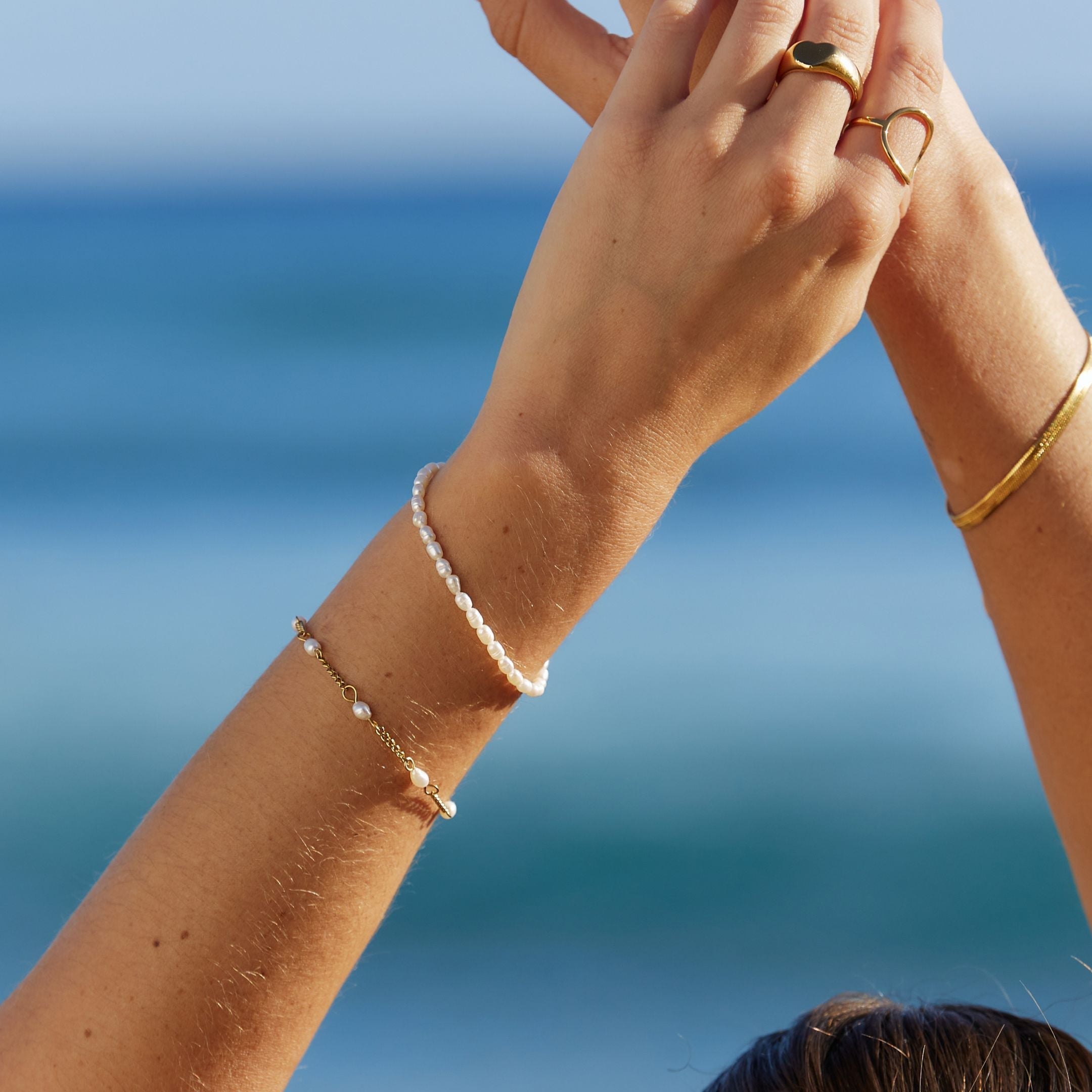 Bracelet en perles d'eau douce
