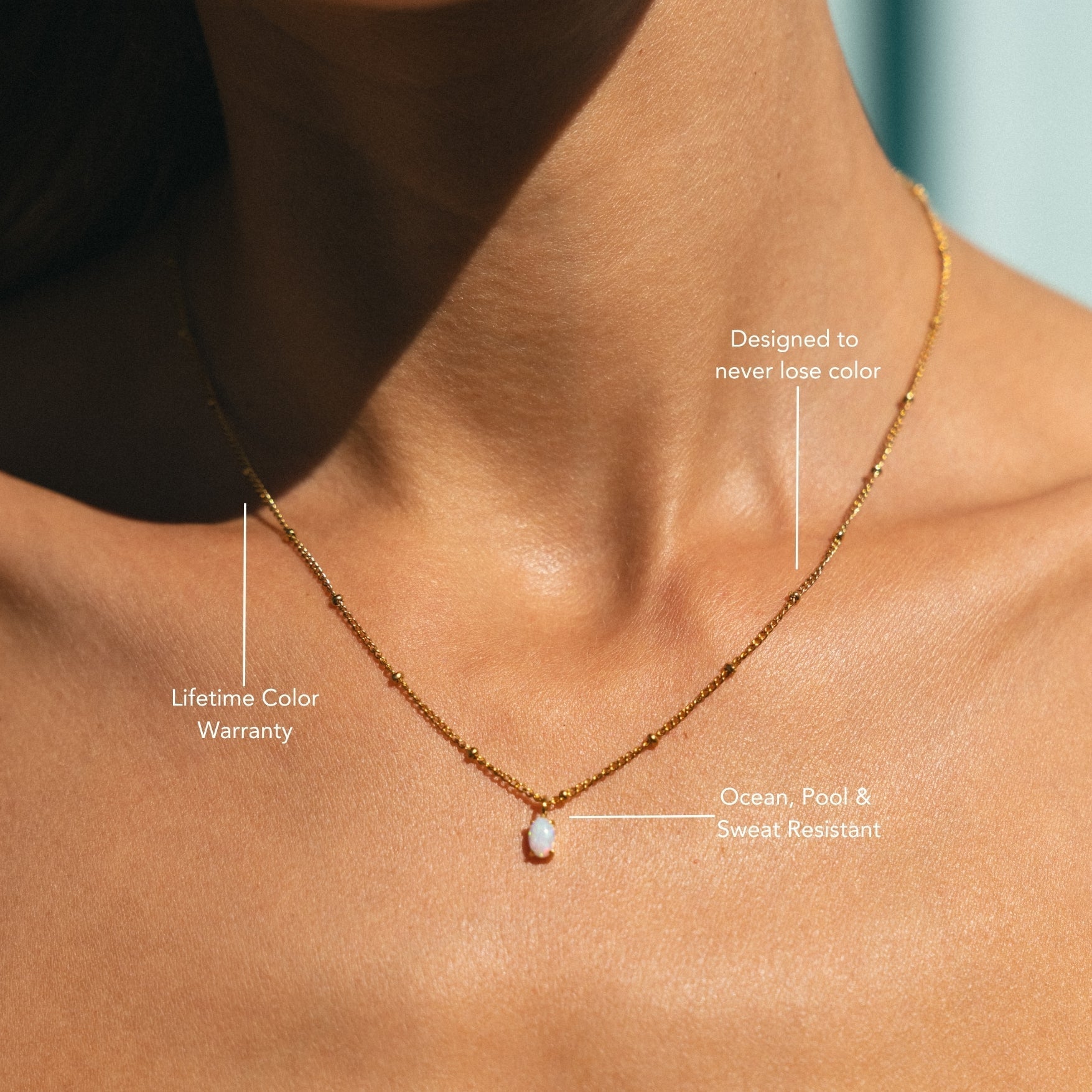 Collier Opale