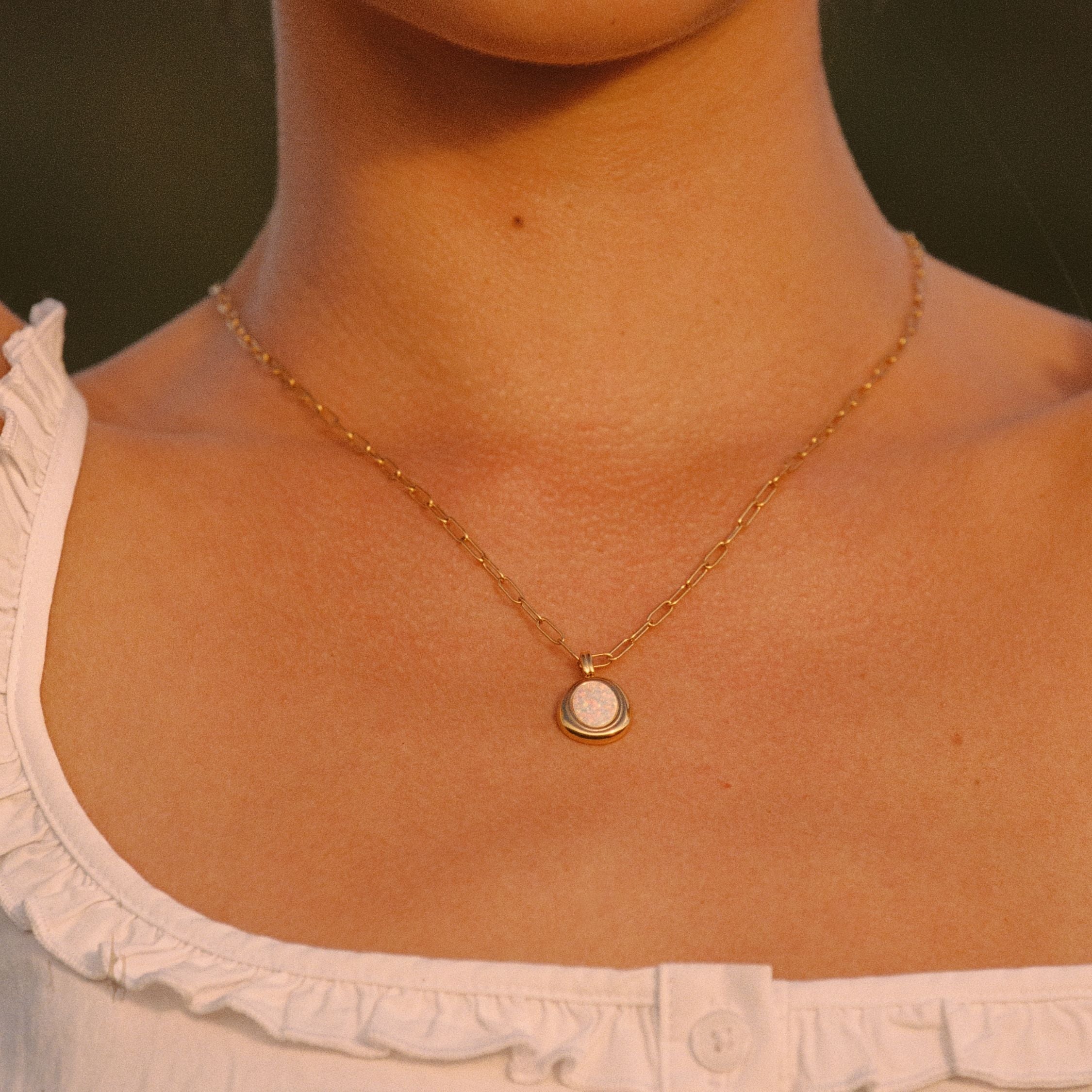 Collier Opal Aura