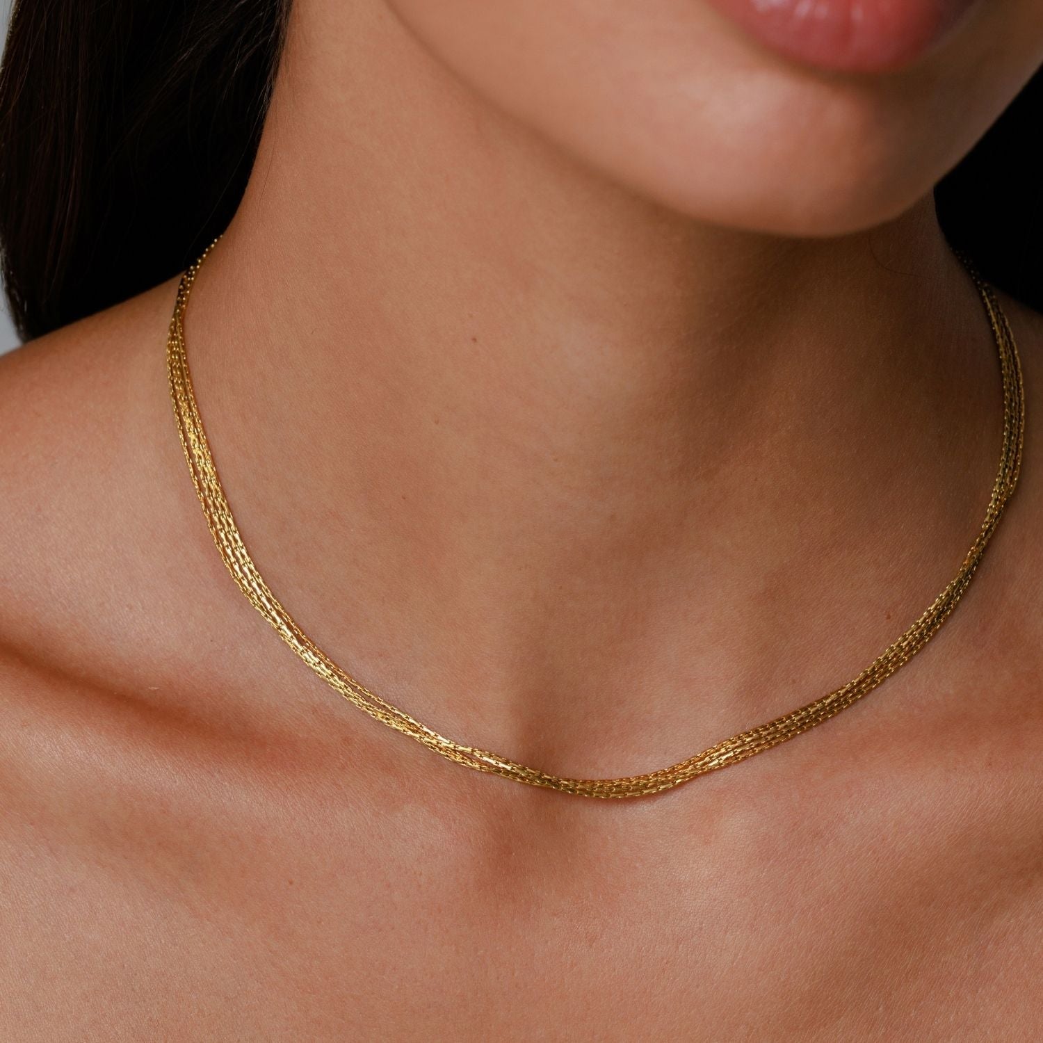 Choker superposé "Riviera"