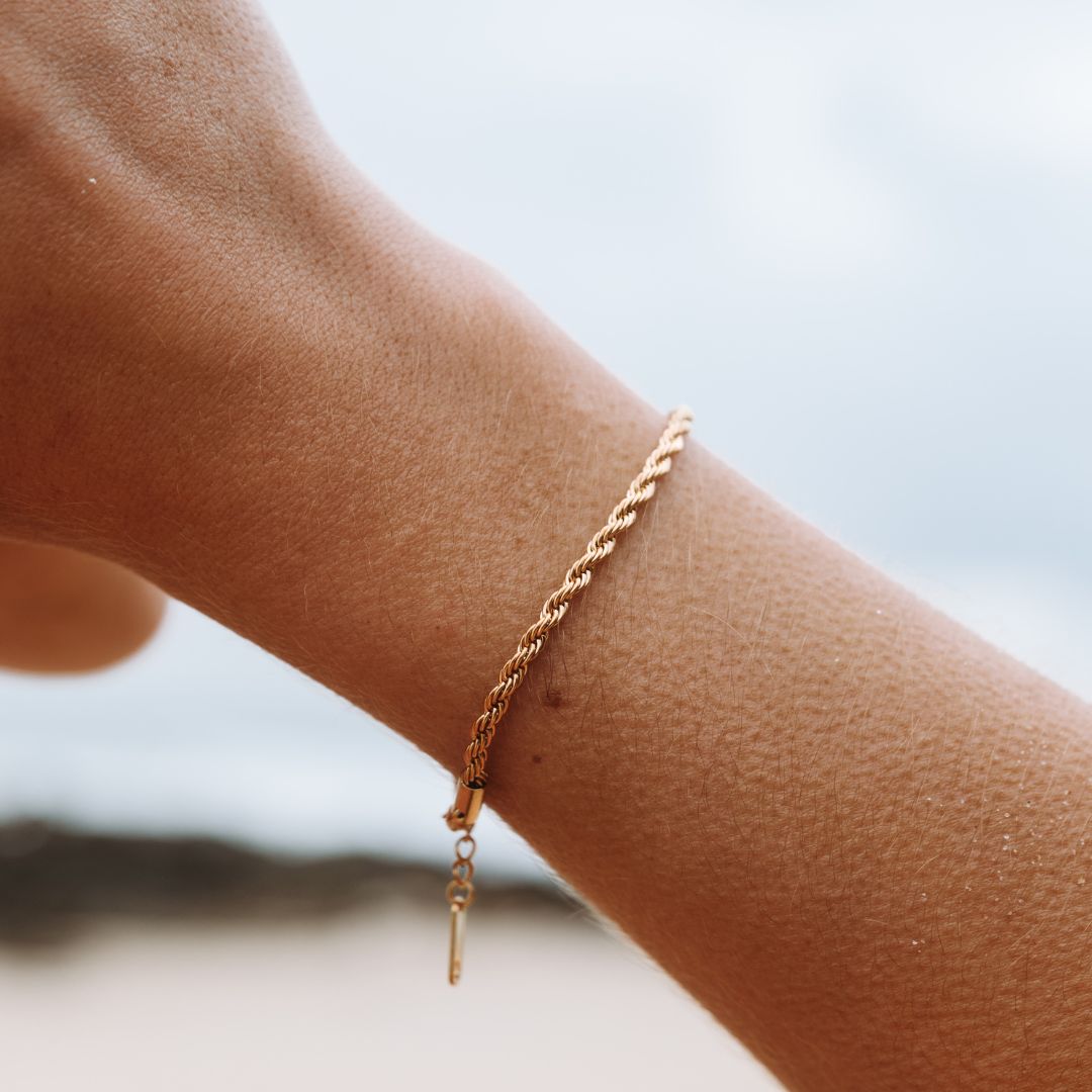 Bracelet en chaîne de corde "Calvi"