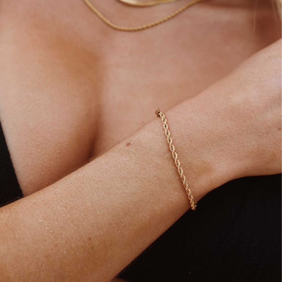 Bracelet en chaîne de corde "Calvi"