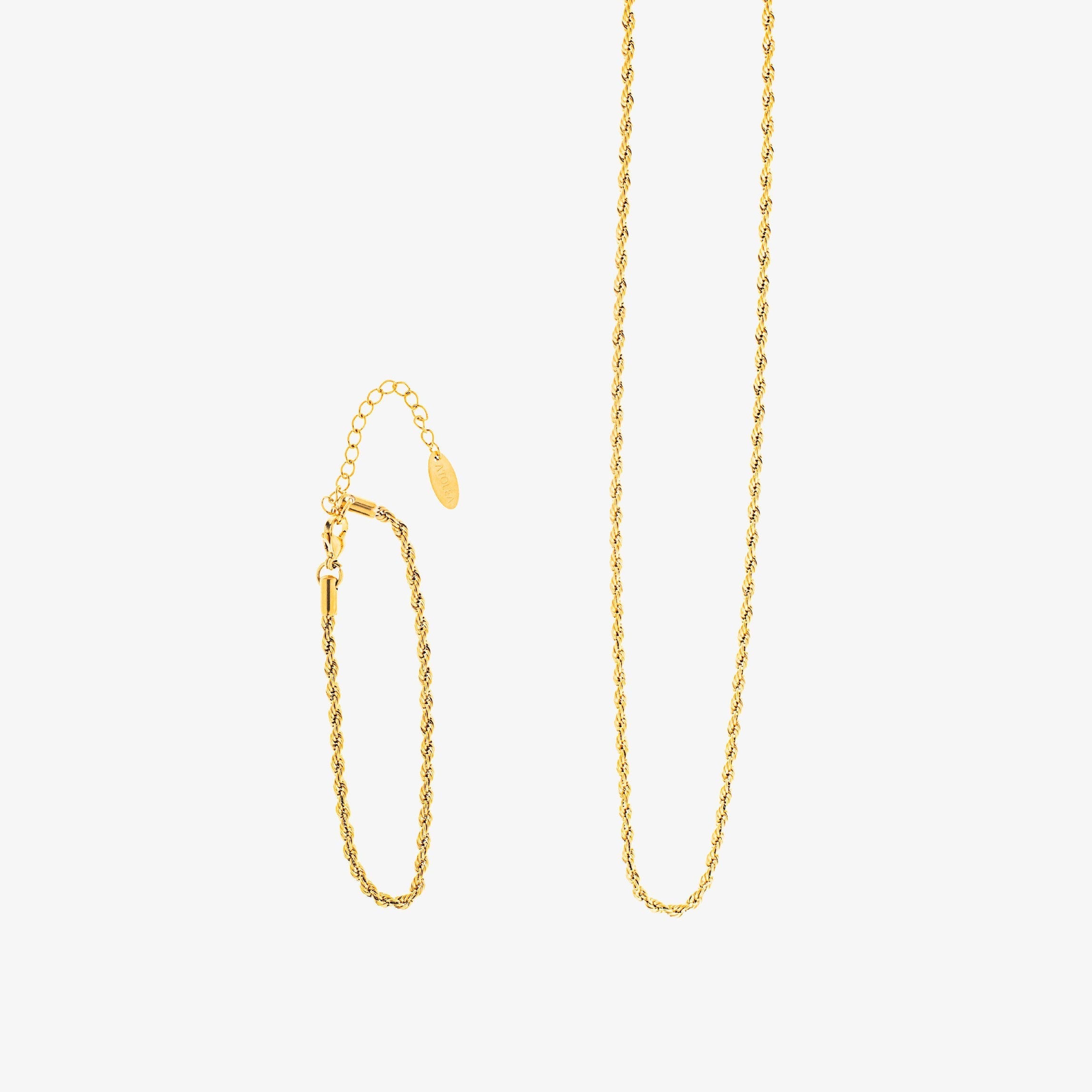 Ensemble de Chaînes en Corde