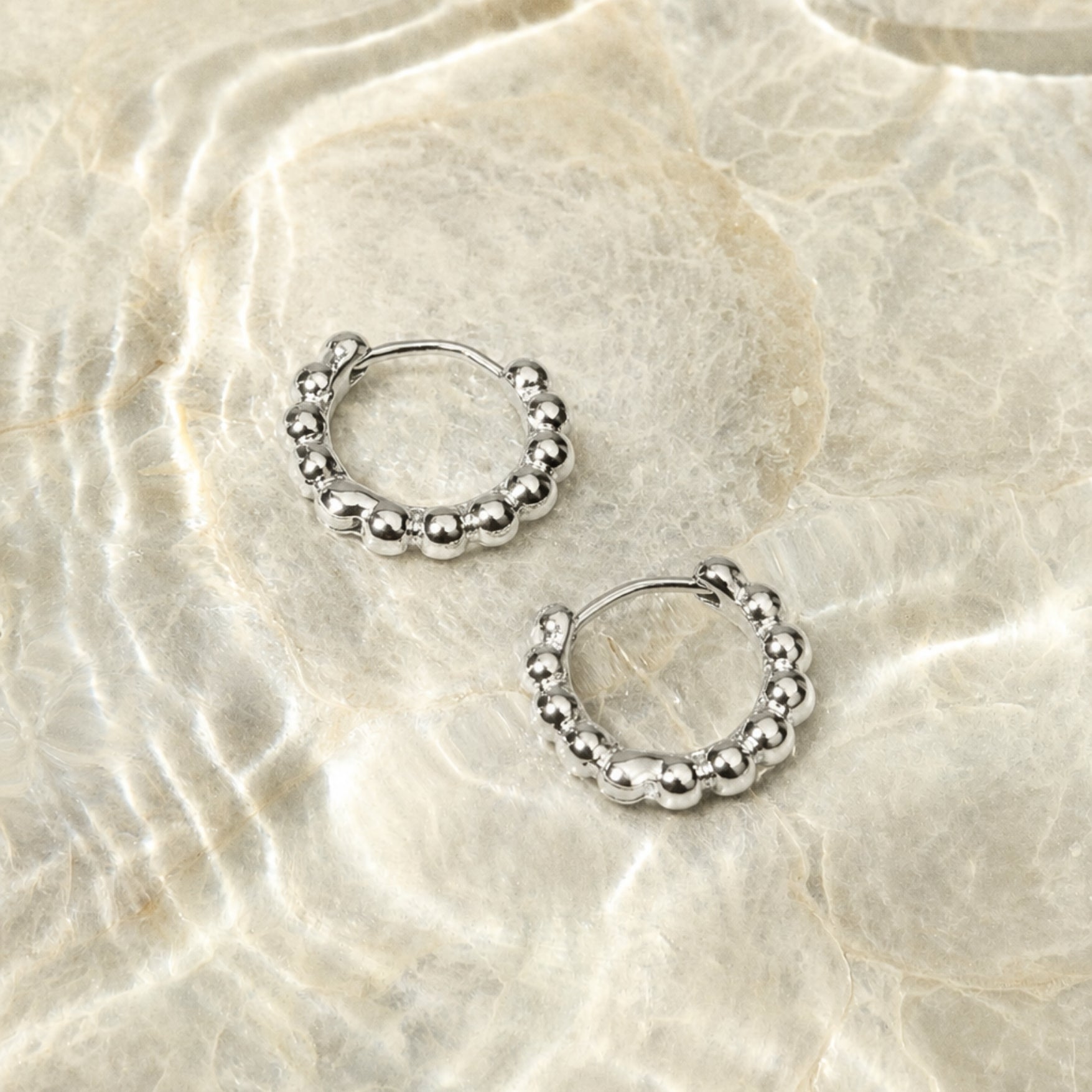 Boucles d'oreilles en perles