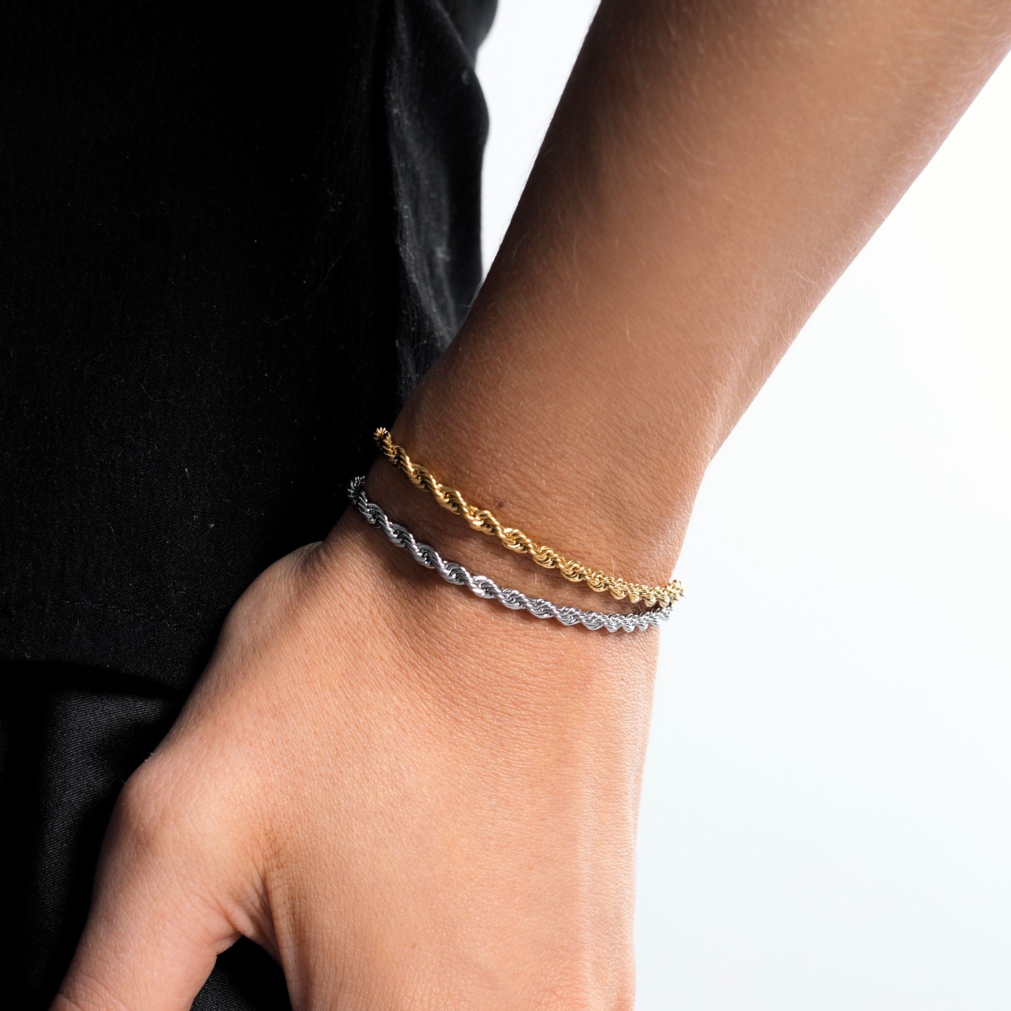 Bracelet en chaîne de corde "Calvi"