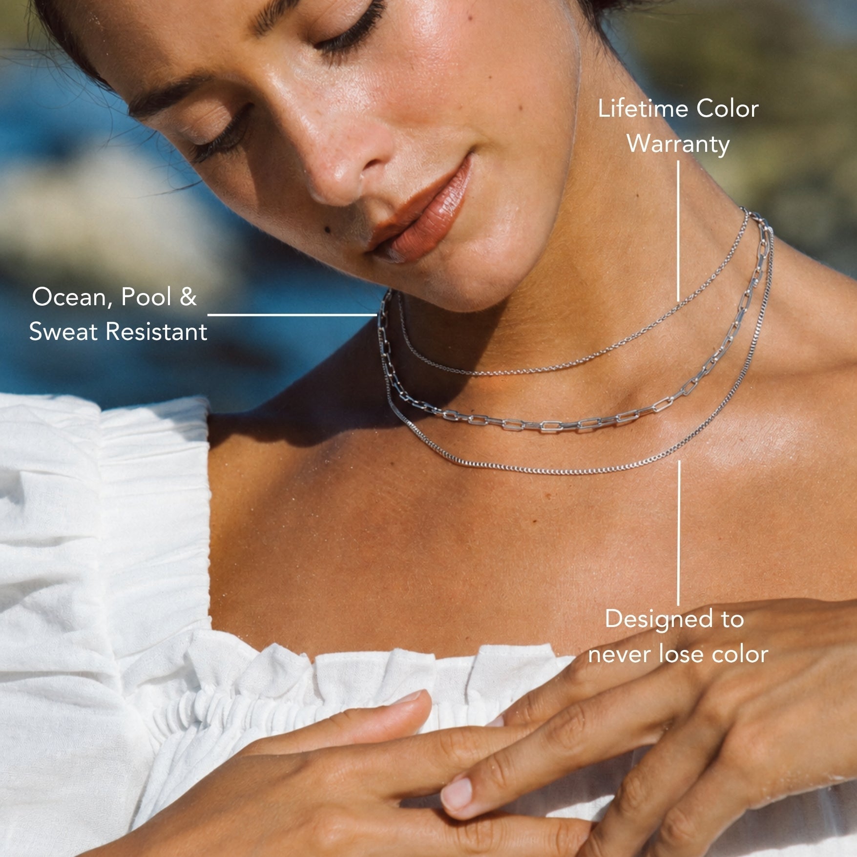 Collier superposé "Saona"