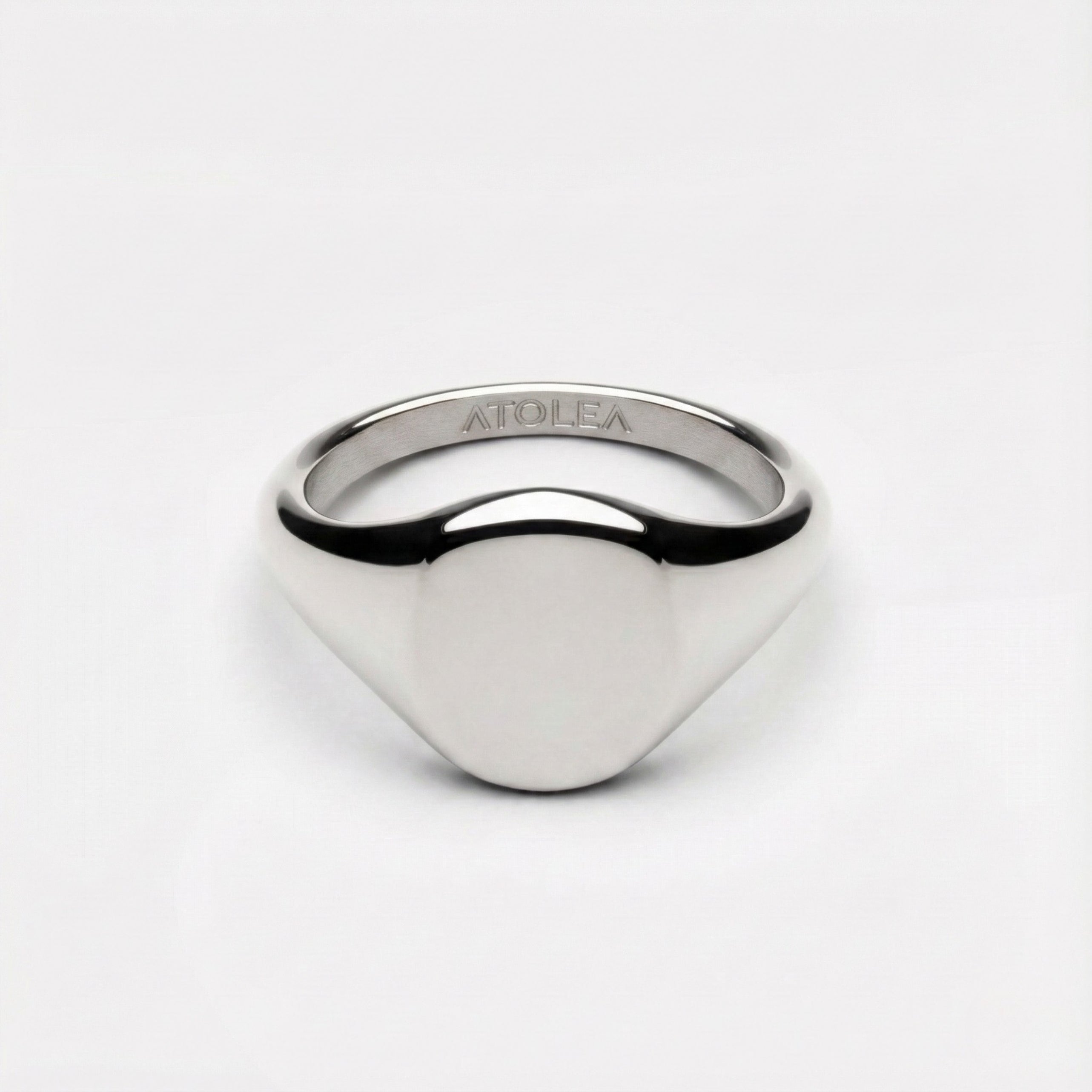 Bague de sceau ovale