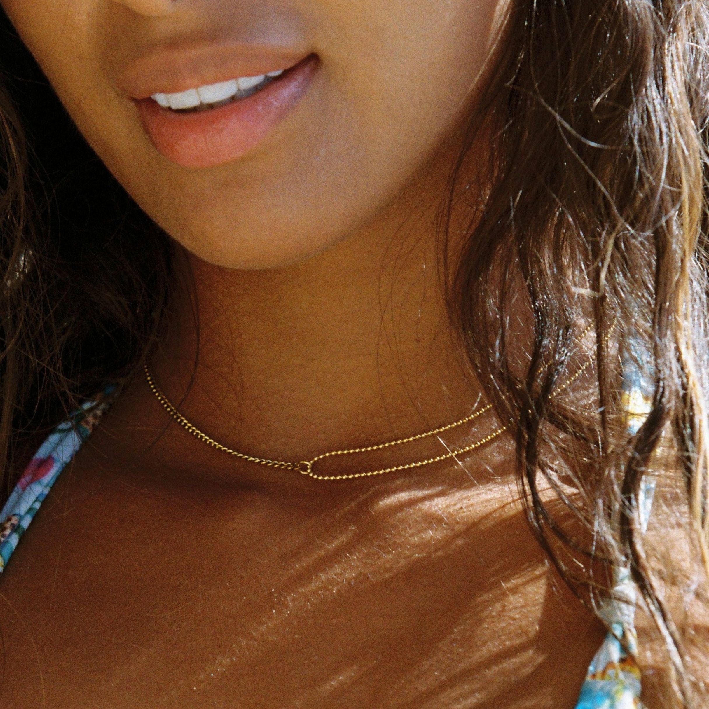 Collier Choker Double Trouble