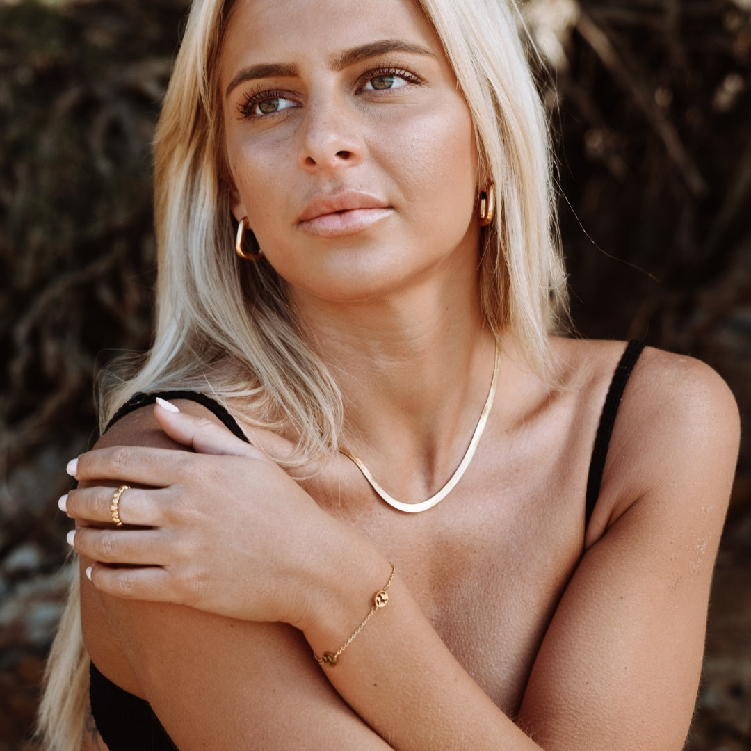 Choker en chevrons "Kauai"