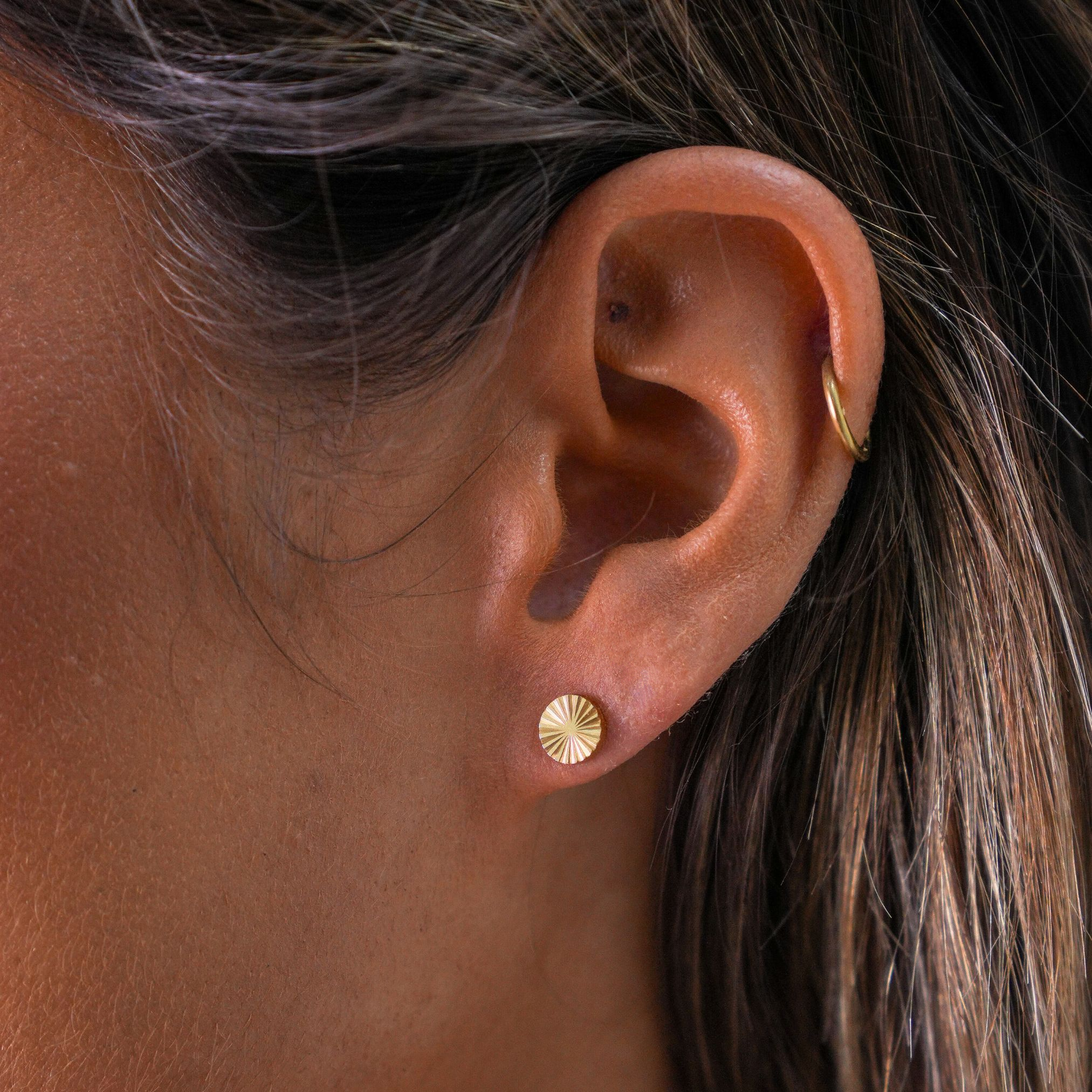 Boucles d'oreilles Soleil