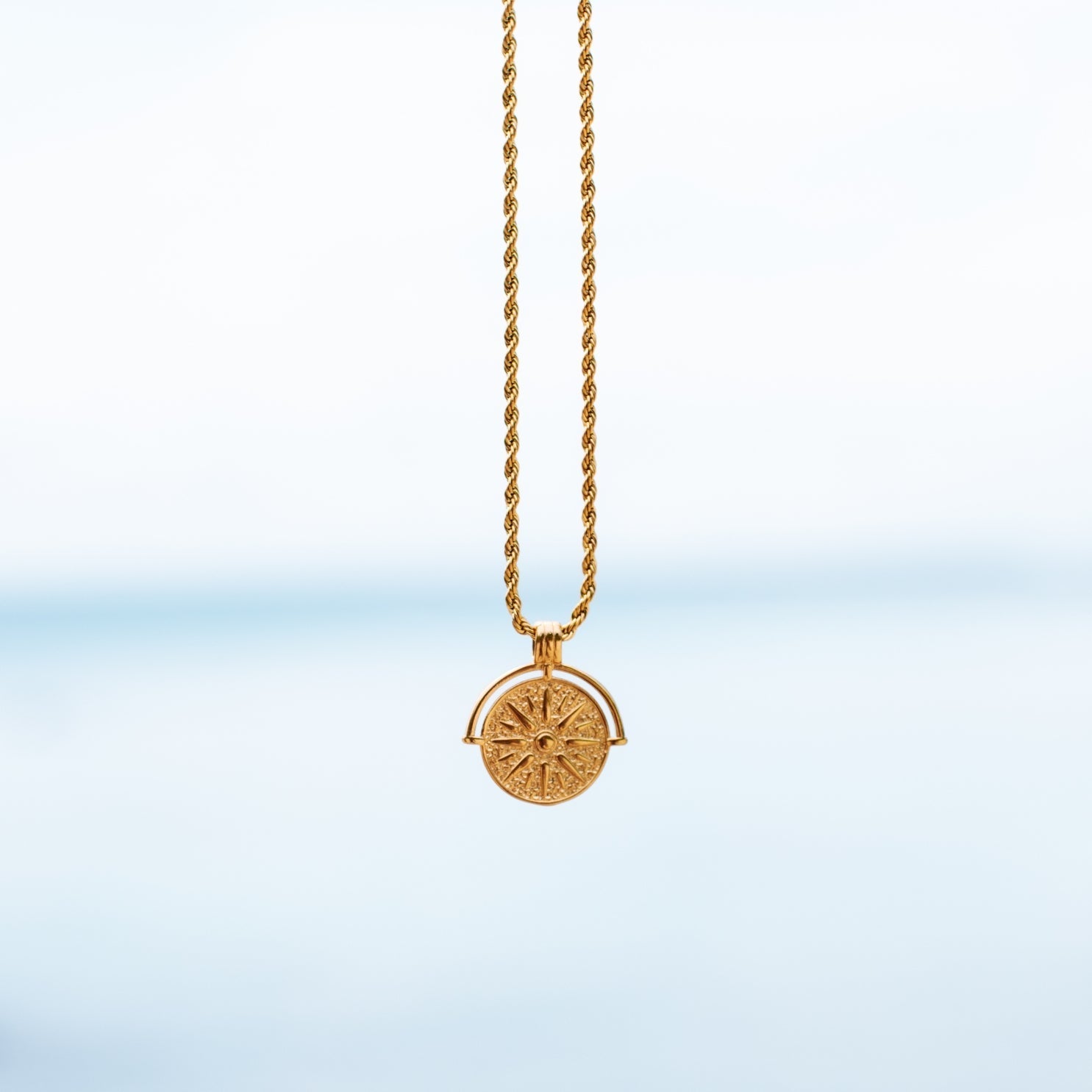 Collier Solaire Doré