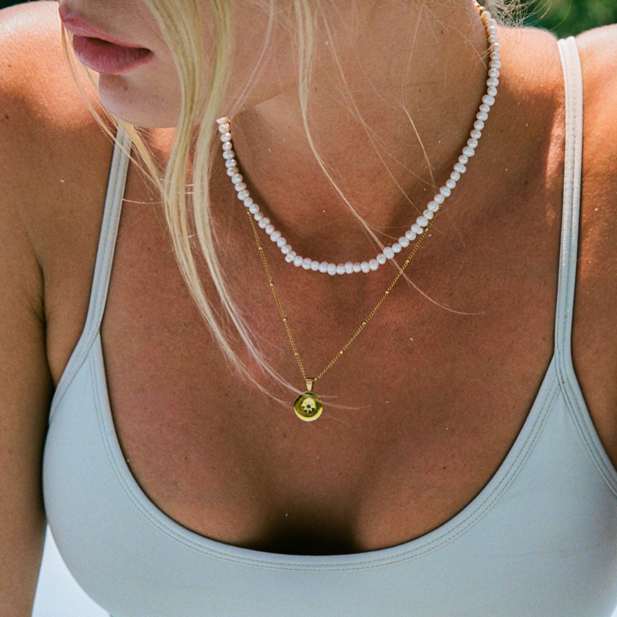 Choker en Mini Perles d'Eau Douce