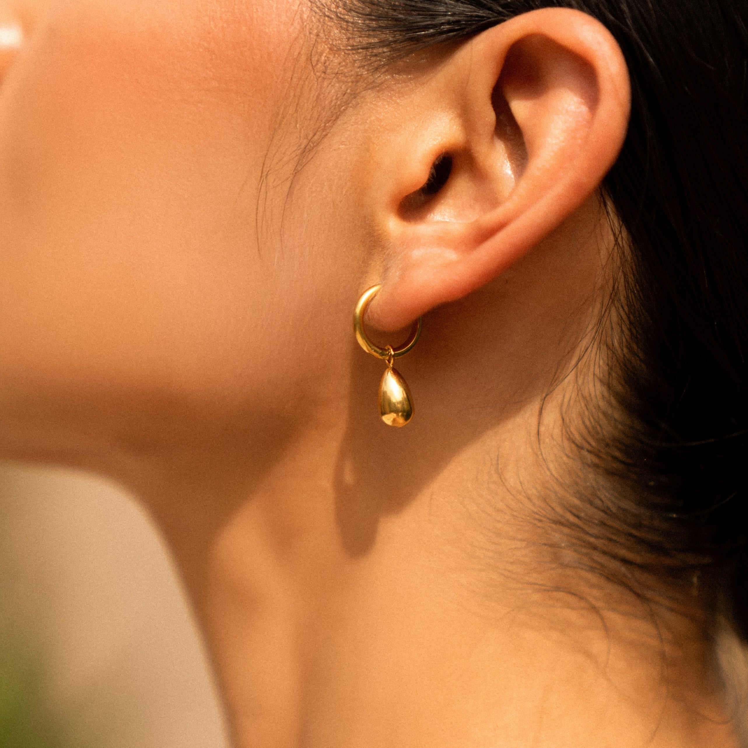 Boucles d'oreilles goutte