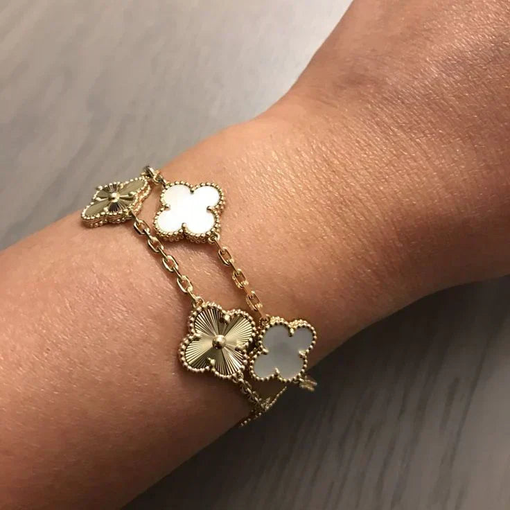 CLOVER | Montre bracelet blanche