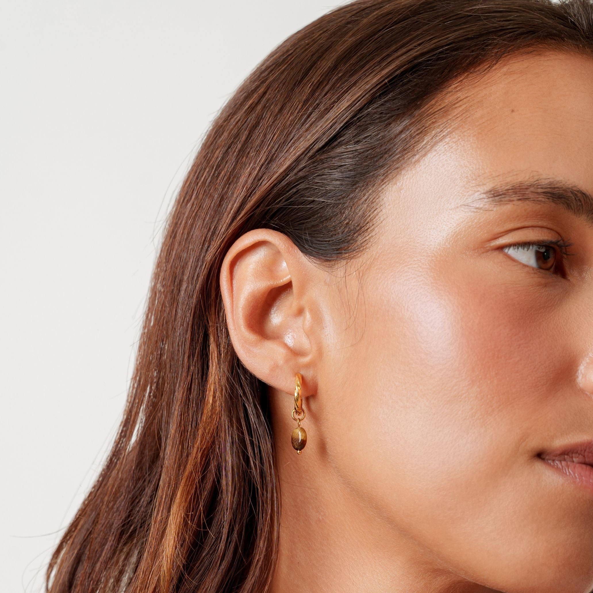 Boucles d'oreilles en forme de nageoire de baleine